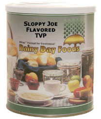 Sloppy Joe Flavored TVP #10 can